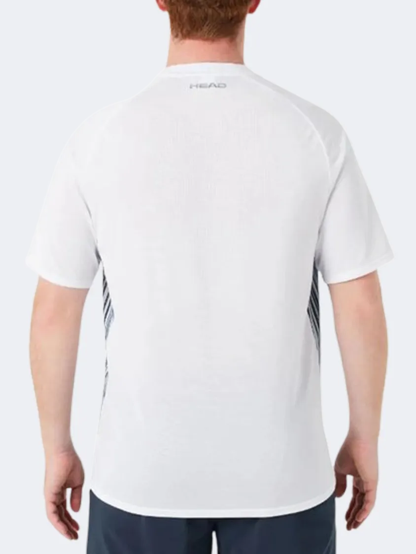 Head Performance Men Tennis T-Shirt White/Black