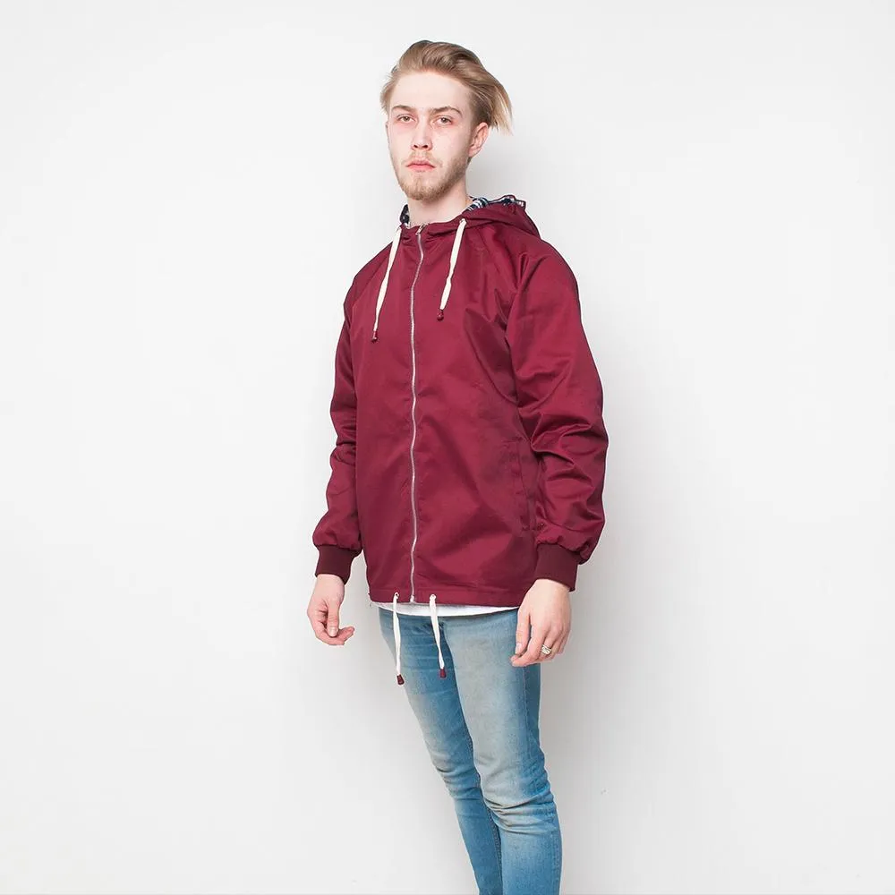 Pop - Anorak - Mens Jacket - Burgundy