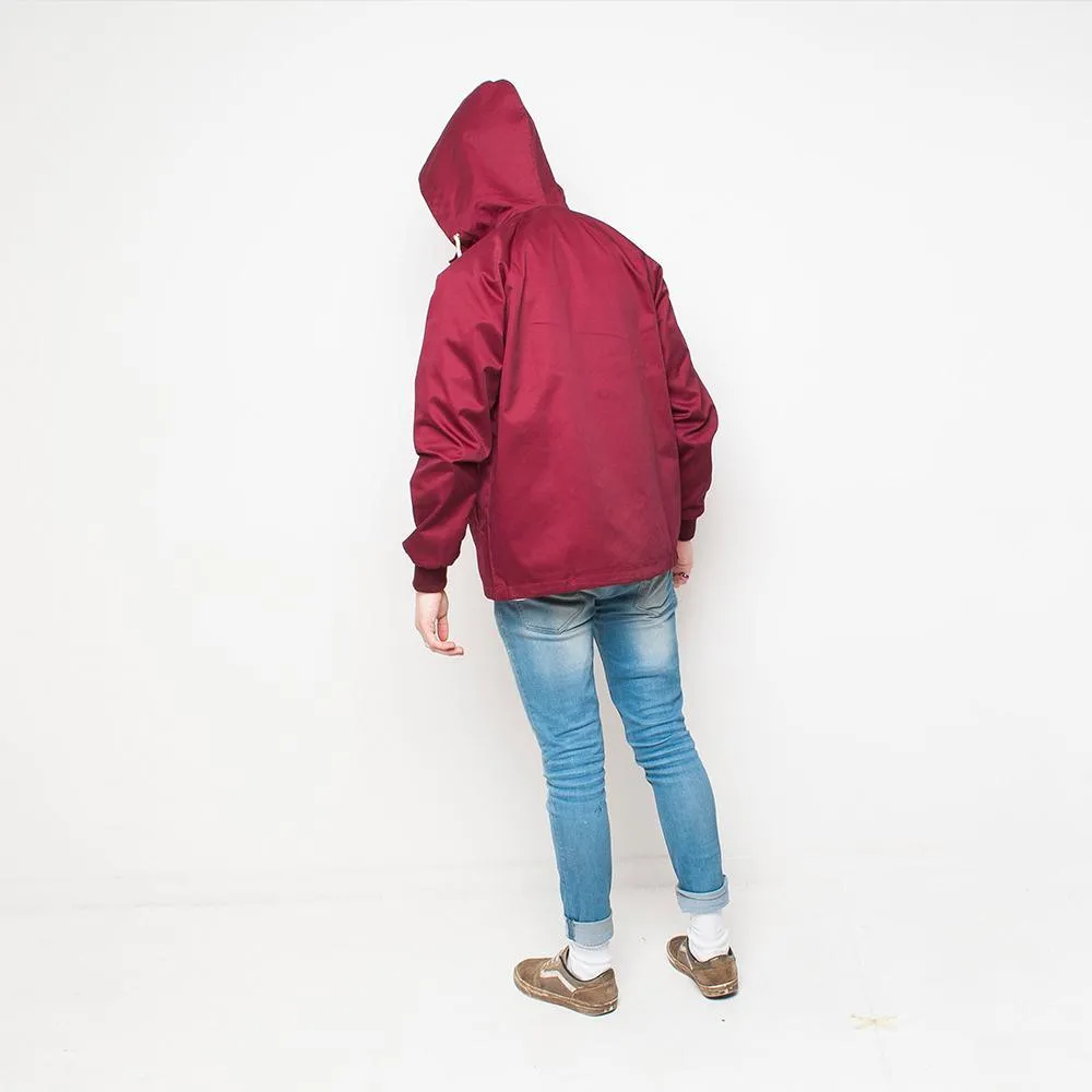 Pop - Anorak - Mens Jacket - Burgundy
