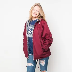 Pop - Anorak - Womens Jacket - Burgundy