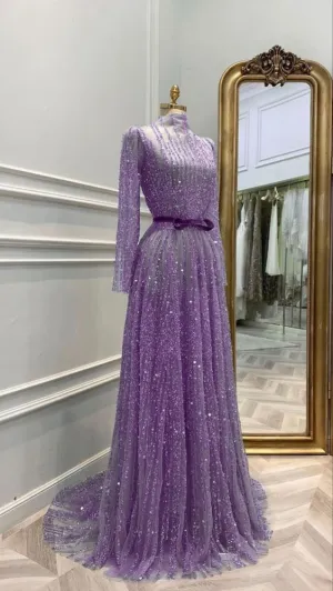 Prom Dress for Women Long Tulle Ball Gowns  S2001