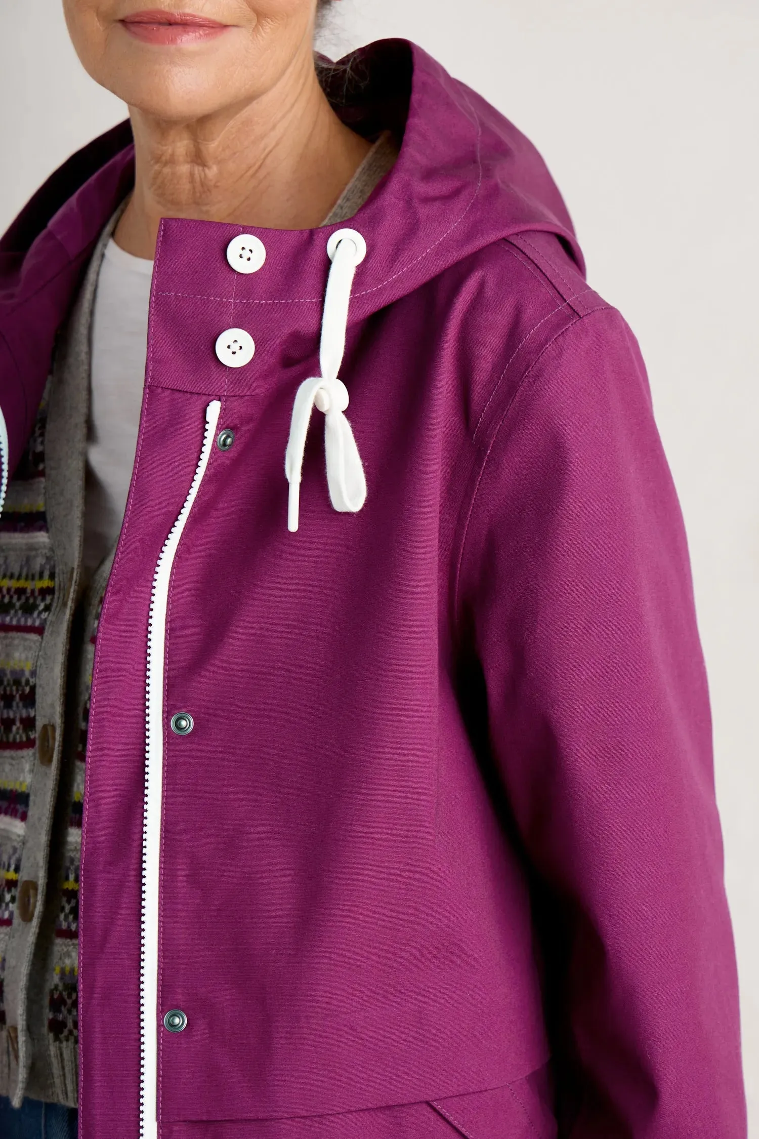 Seasalt Blue Depth Jacket - Cassis