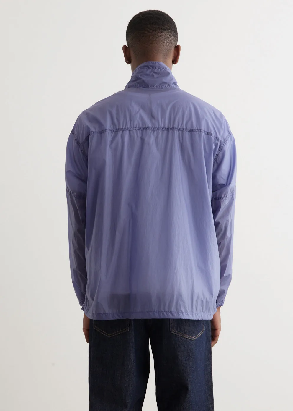 Washed Super Light Airy Nylon Anorak