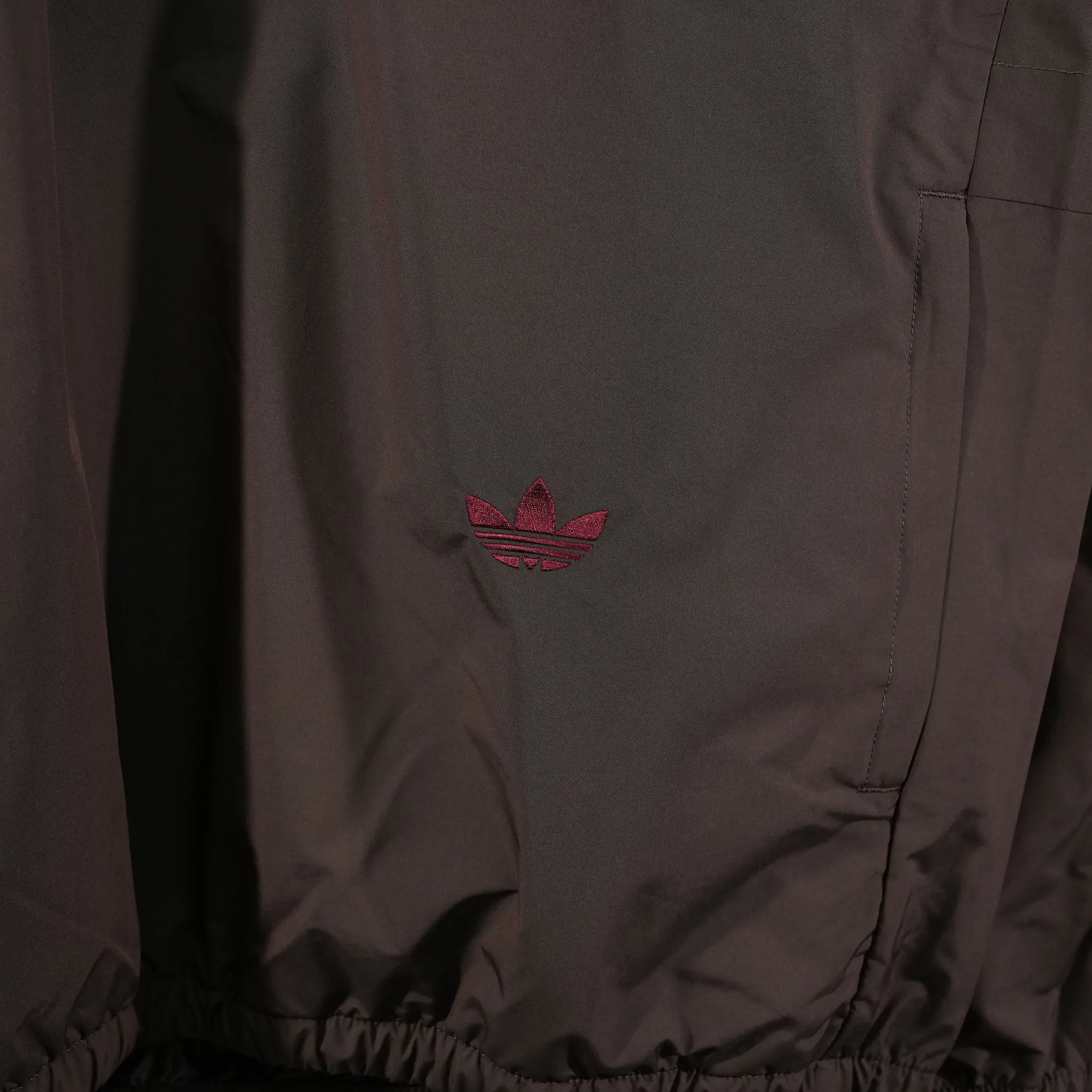 WB NYLON ANORAK / NIGHT BROWN
